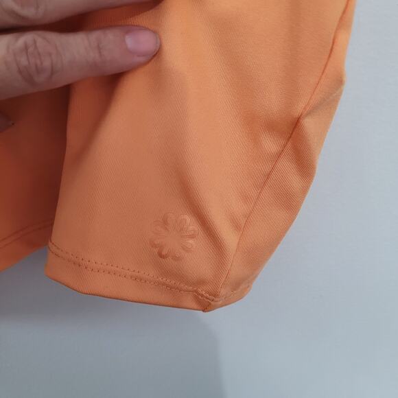 Pro Player Women’s Orange Capri Leggings M & Tank Top L Set Moisture Wicking - Picture 4 of 9